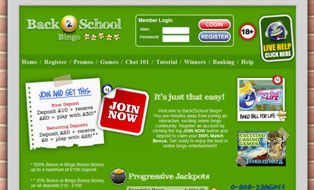 Back2School Bingo skjermbilde