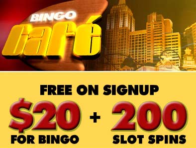 Bingo Cafe skjermbilde