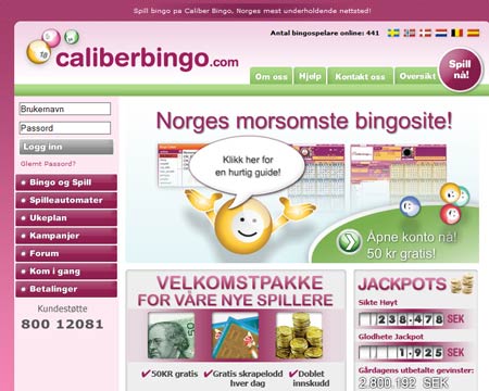 caliber bingo