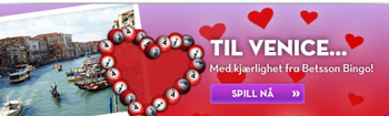 vinn en reise p� betsson bingo til venezia